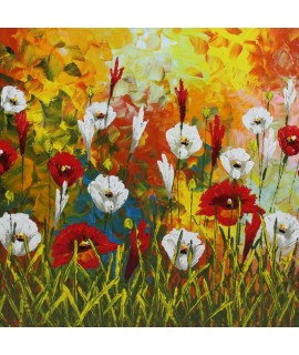 Dettaglio quadro fiori