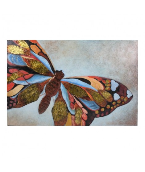 Quadro materico dipinto a mano