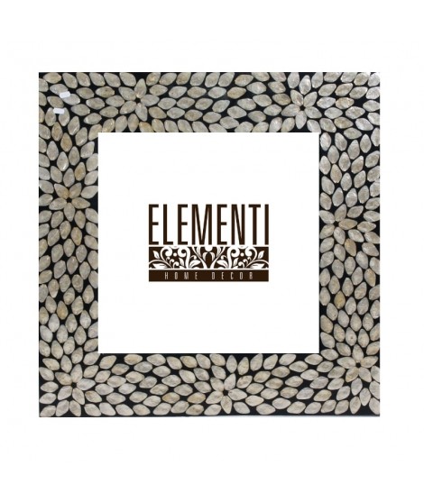 Specchio quadrato in madreperla