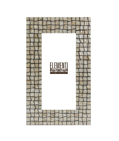 Specchio etnico in madreperla