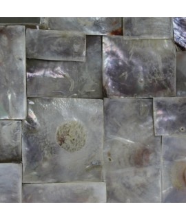 Specchio etnico in madreperla indonesiana