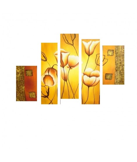 Set quadro dipinto a mano