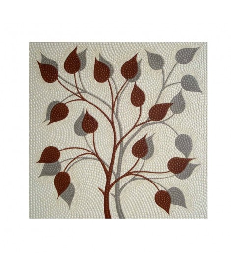 Quadro aborigeno dipinto a mano